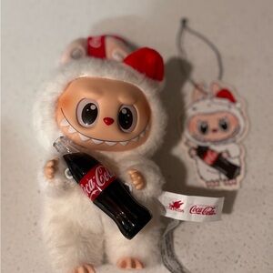 Coca-Cola Collectible Figure with Bottle